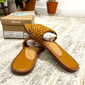 Madewell Suzi Puffy Woven Sandal size 9